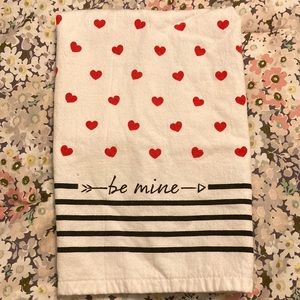Storehouse Valentine’s Day Be Mine Kitchen Hand Towel